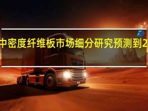 中密度纤维板（MDF）市场细分研究预测到2025年