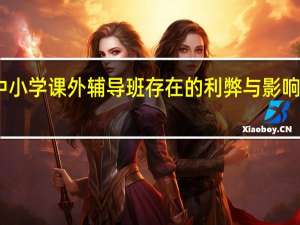 中小学课外辅导班存在的利弊与影响是什么
