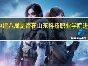 中建八局是否在山东科技职业学院进行招聘