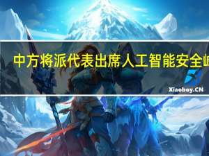 中方将派代表出席人工智能安全峰会