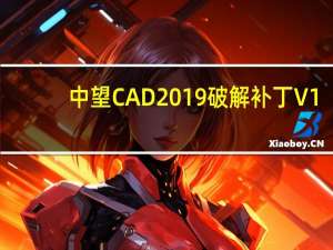 中望CAD2019破解补丁 V1.0 绿色免费版（中望CAD2019破解补丁 V1.0 绿色免费版功能简介）