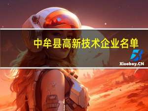 中牟县高新技术企业名单