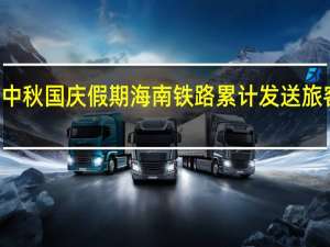 中秋国庆假期 海南铁路累计发送旅客104.8万人次