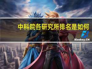 中科院各研究所排名是如何
