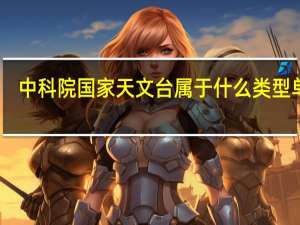 中科院国家天文台属于什么类型单位