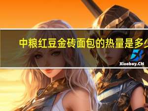 中粮 红豆金砖面包的热量是多少