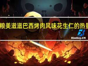 中粮 美滋滋巴西烤肉风味花生仁的热量是多少