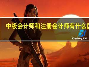 中级会计师和注册会计师有什么区别