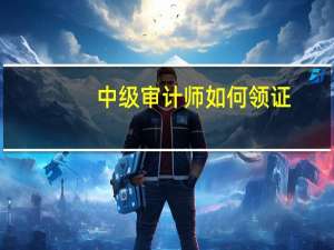 中级审计师如何领证