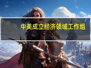 中美成立经济领域工作组