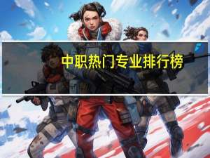 中职热门专业排行榜
