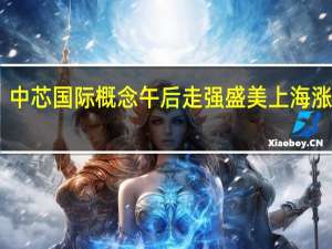 中芯国际概念午后走强 盛美上海涨超11%