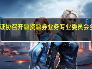 中证协召开融资融券业务专业委员会全体会议