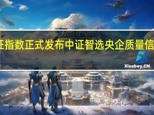中证指数正式发布中证智选央企质量信用债指数