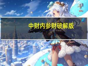 中财内参财破解版（中财内参）