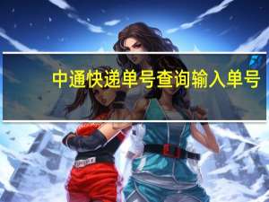 中通快递单号查询输入单号（中通快递单号查询110）