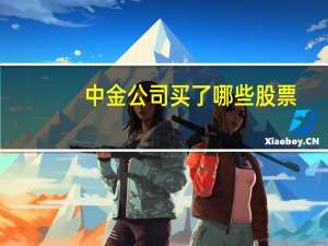中金公司买了哪些股票