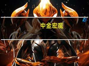 中金宏观：预计今年4季度特殊再融资债券发行体量或超1万亿 明年财政有望前置发力