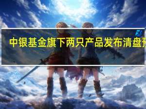 中银基金旗下两只产品发布清盘预警
