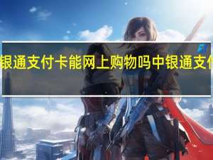 中银通支付卡能网上购物吗 中银通支付银通卡