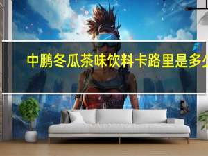 中鹏 冬瓜茶味饮料卡路里是多少