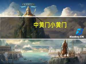 中黄门小黄门（小黄门是什么意思）