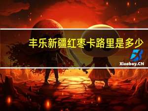 丰乐 新疆红枣卡路里是多少