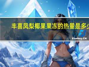 丰喜 凤梨椰果 果冻的热量是多少