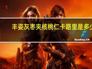 丰姿 灰枣夹核桃仁卡路里是多少