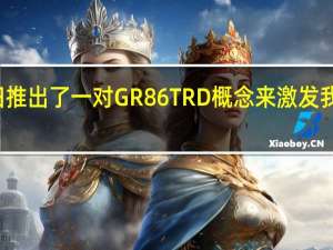 丰田推出了一对GR86TRD概念来激发我们的胃口