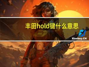 丰田hold键什么意思