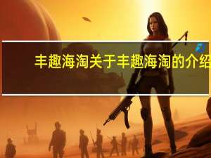 丰趣海淘 关于丰趣海淘的介绍