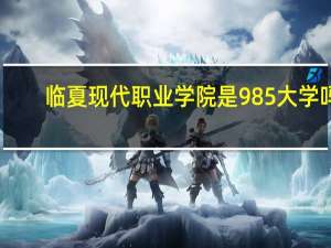 临夏现代职业学院是985大学吗
