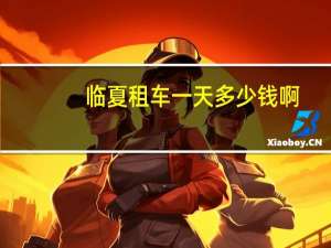 临夏租车一天多少钱啊