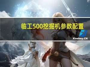 临工500挖掘机参数配置