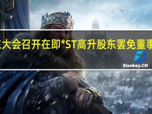 临时股东大会召开在即 *ST高升股东罢免董事议案再被取消