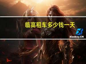 临高租车多少钱一天
