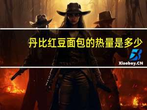 丹比红豆面包的热量是多少