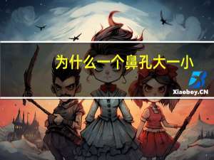 为什么一个鼻孔大一小，乌龟为什么会一个鼻子大一个鼻子小