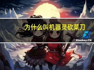 为什么叫机器灵砍菜刀（机器灵砍菜刀什么意思）