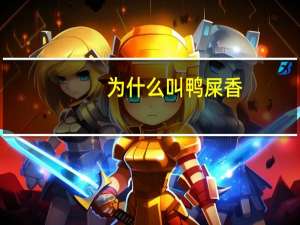 为什么叫鸭屎香