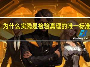为什么实践是检验真理的唯一标准举例（为什么实践是检验真理的唯一标准）