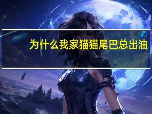 为什么我家猫猫尾巴总出油
