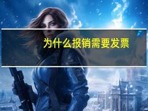 为什么报销需要发票