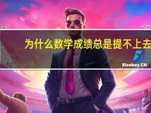 为什么数学成绩总是提不上去