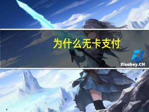 为什么无卡支付（无卡支付消费是怎么回事）