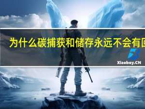 为什么碳捕获和储存永远不会有回报