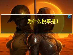 为什么税率是1