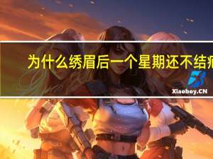 为什么绣眉后一个星期还不结疤(绣眉后几天可以洗脸)