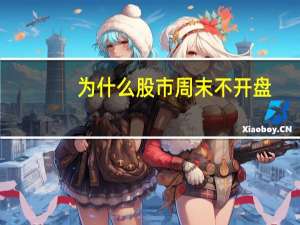 为什么股市周末不开盘